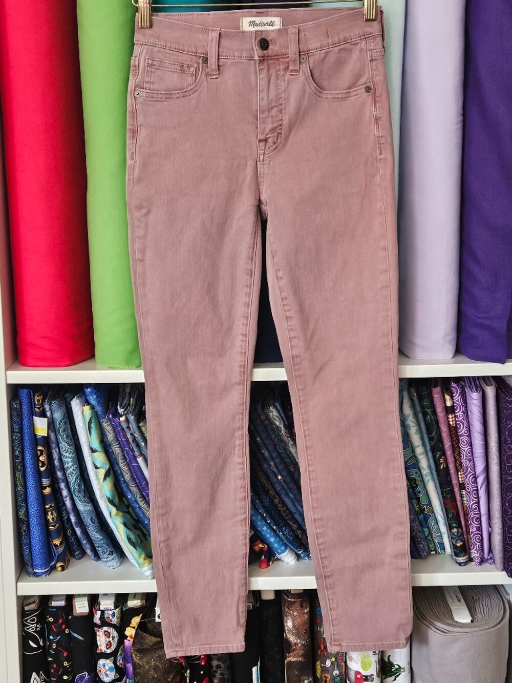 Madewell High Rise Skinny Crop Jeans